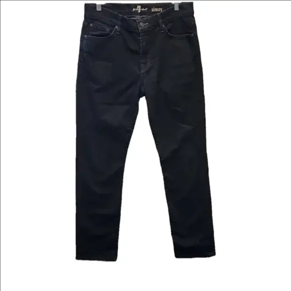 NWOT, 7 For All Mankind Slimmy Navy Blue Jeans Sz 31